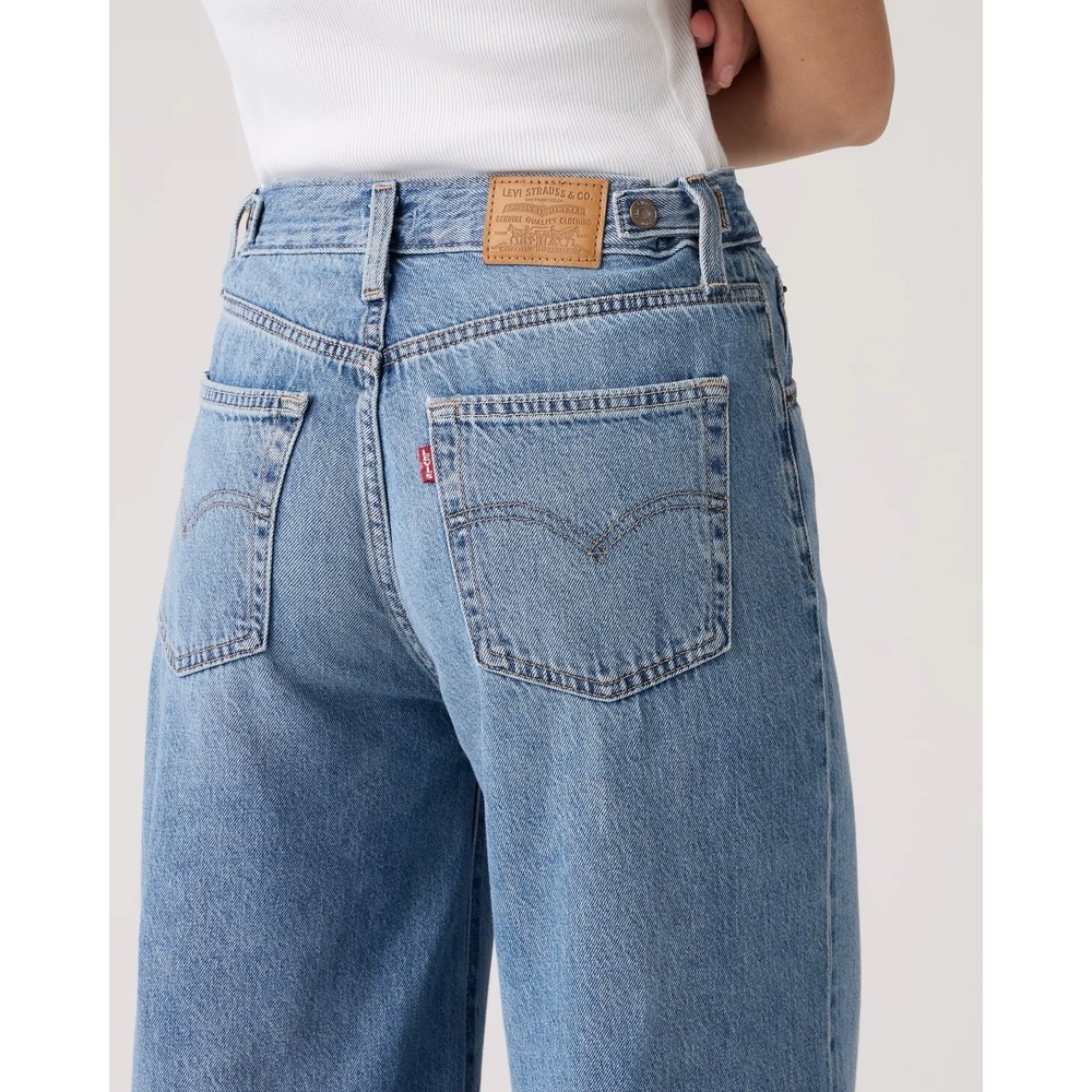 Levis Women's Jeans Cinch Baggy Wide Leg Size 27 - Picture 3 of 9